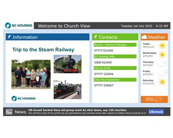 Digital Noticeboard