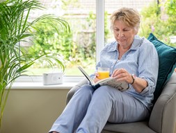 Image of Lady Reading