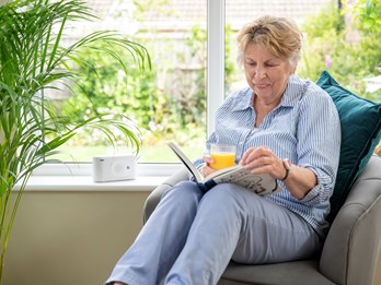 Image of Lady Reading