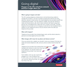 Going Digital | FAQ Flyer